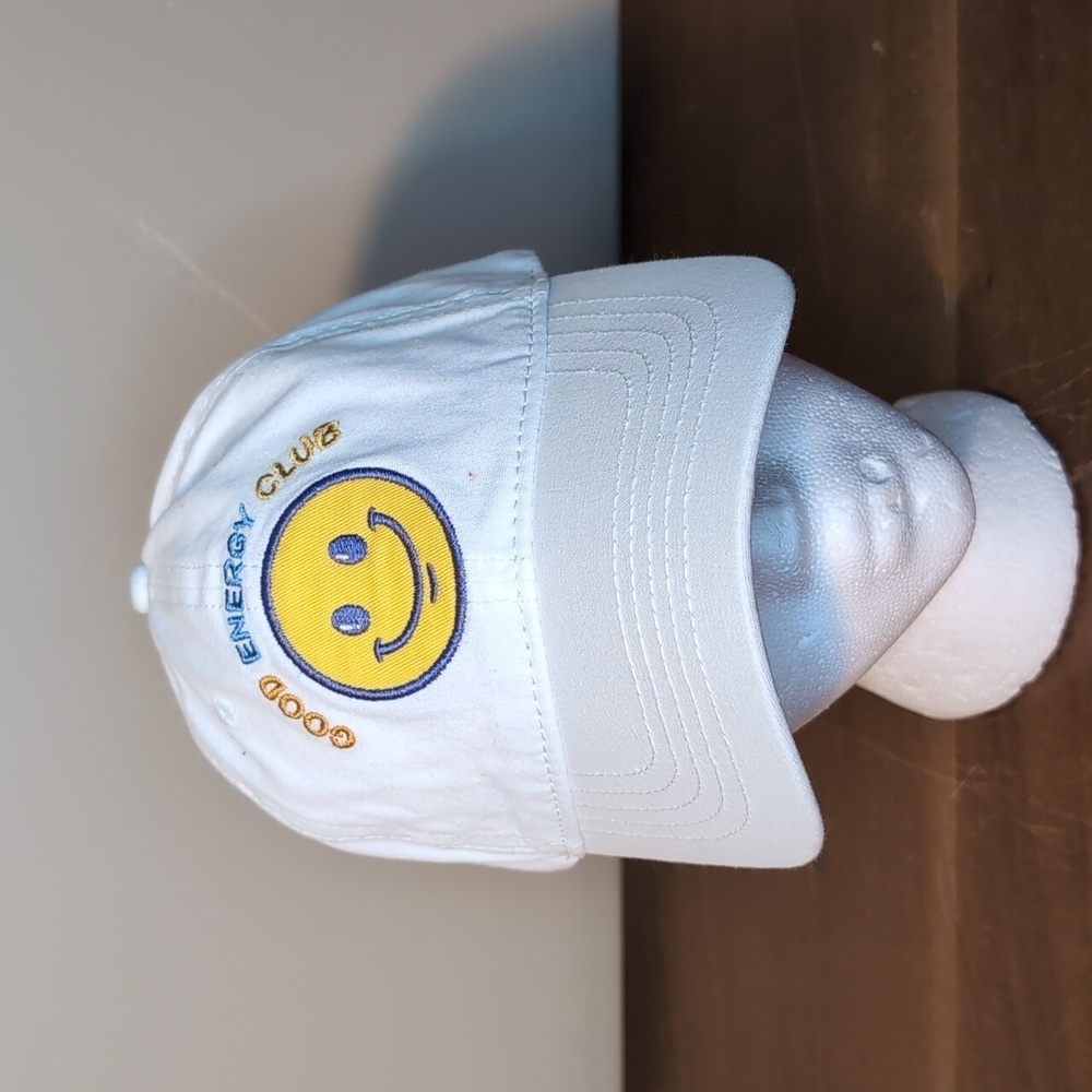 White GOOD ENERGY CLUB Baseball cap hat